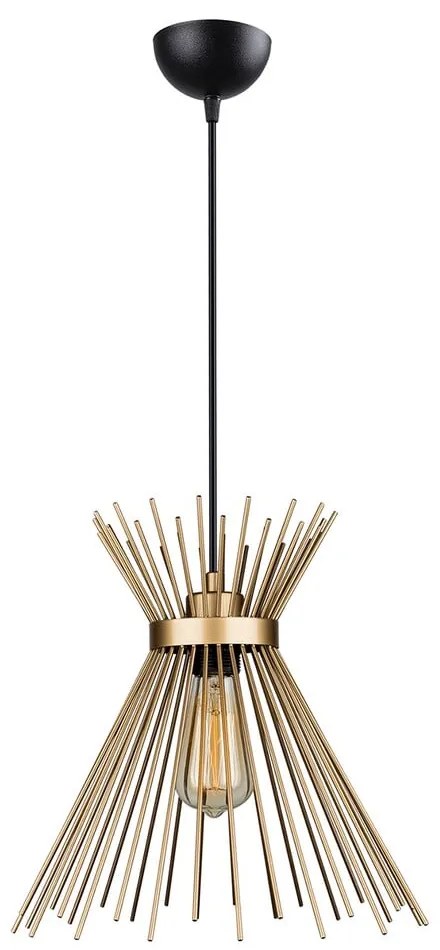 Lustră aurie din metal Izmir – Squid Lighting