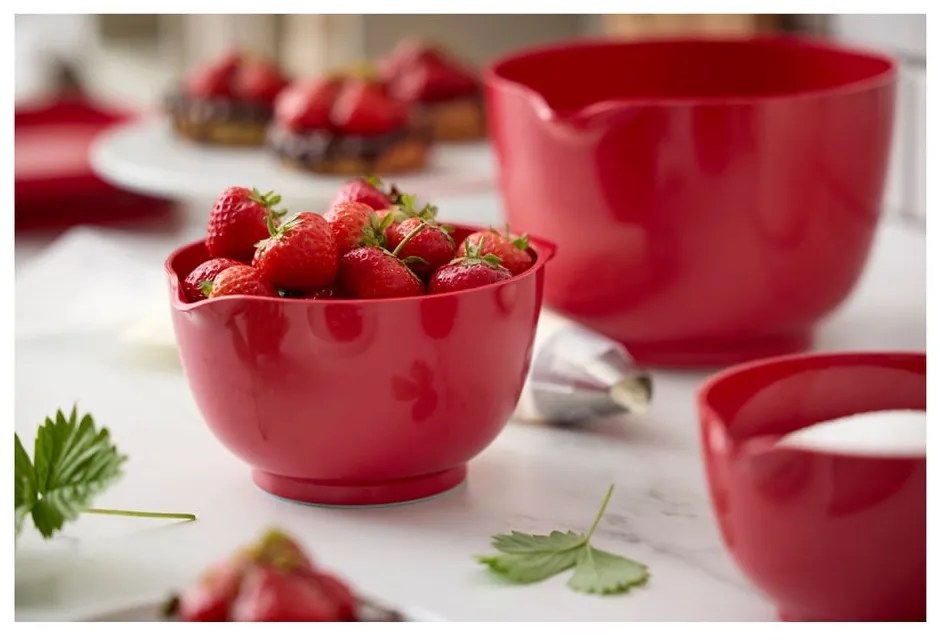 Bol roșu ø 28 cm Margrethe – Rosti