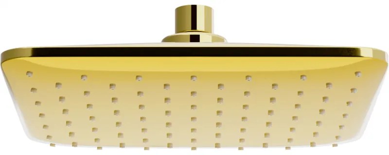 Mexen D-62 pară de tip ploaie 20x20 cm, Aurie - 79762-50