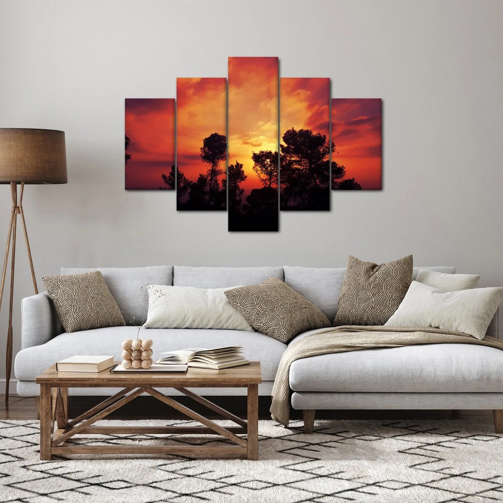 Tablou apus de soare (150x105 cm)