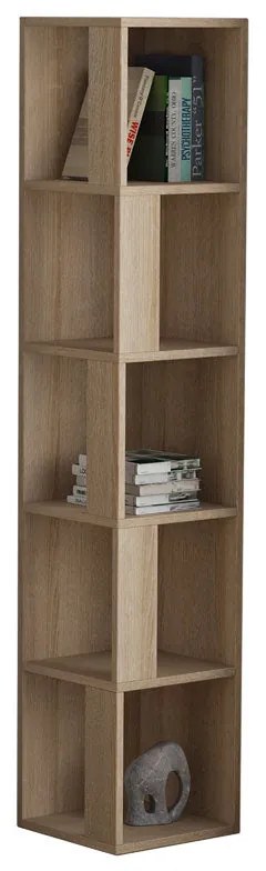 Bibliotecă colț Raphael 31x31x159cm
