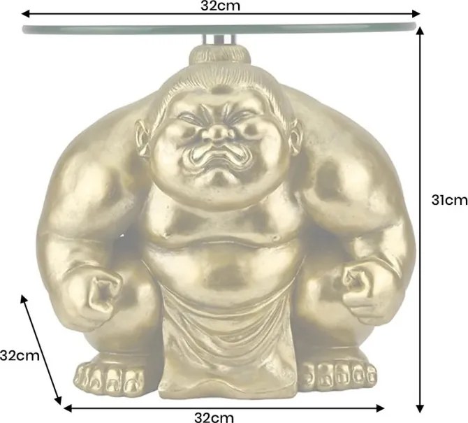 Masuta laterala rotunda aurie SUMO 30cm