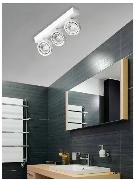 Spot aplicat directionabil JERRY 3 negru ZZ AZ1886