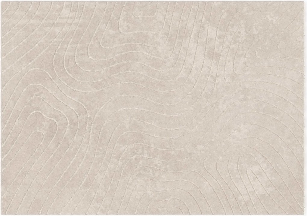 vidaXL Covoare de zonă PALMERAS Bej 280 x 200 cm Poliester