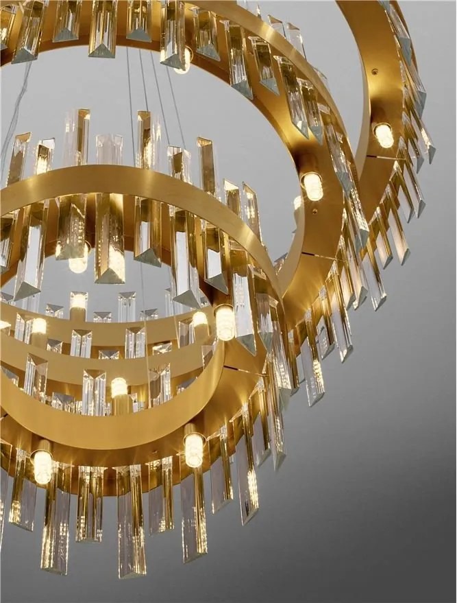 Lustra suspendata eleganta design modern Crown 75cm