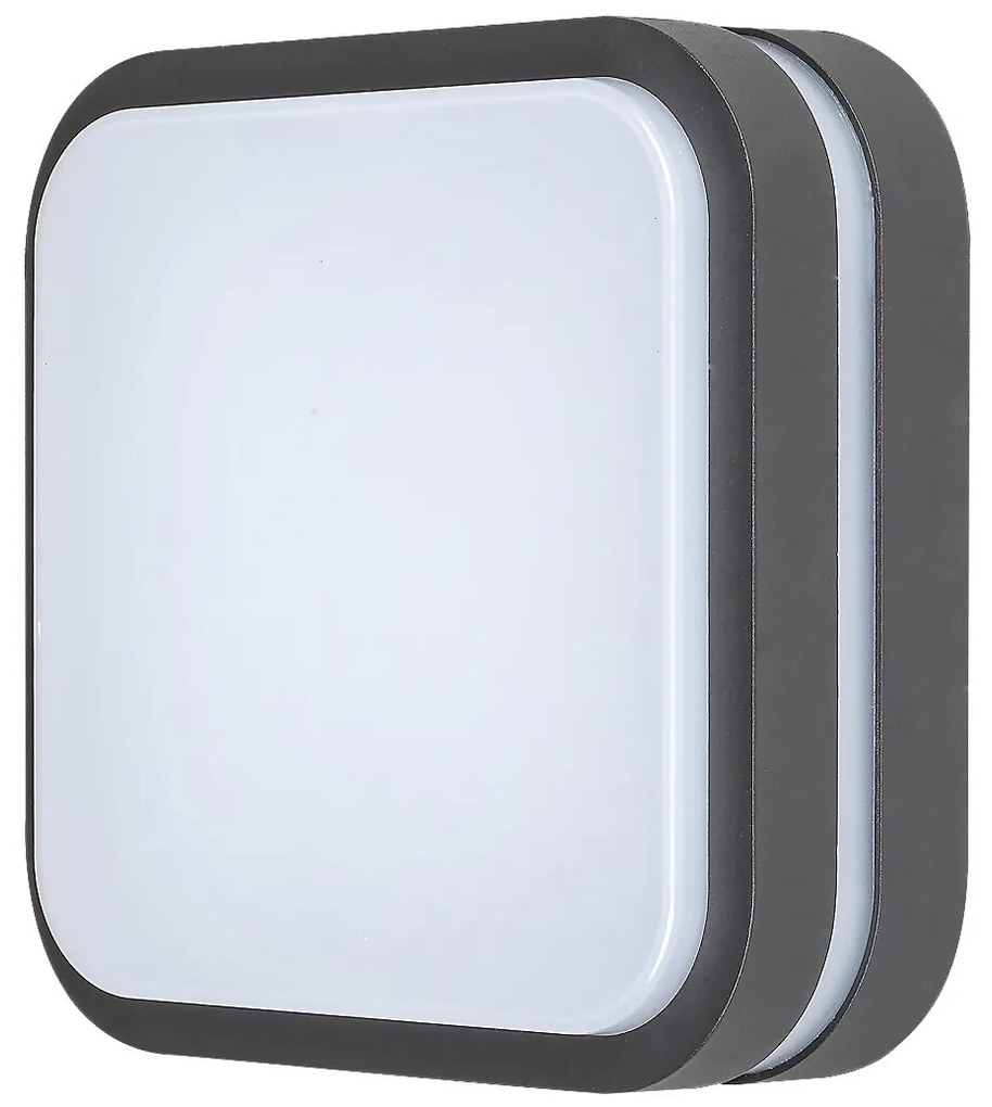 Aplica LED pentru iluminat exterior moderna IP44, 28,5x28,5cm, Hamburg 8850 RX