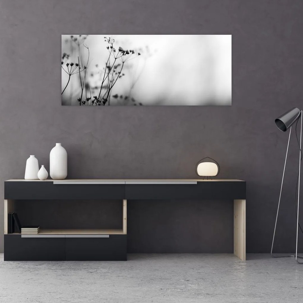 Tablou - Detailu florior de luncă (120x50 cm)