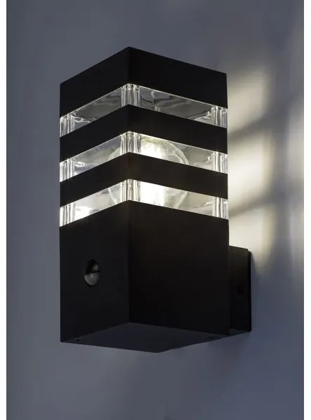 Aplică de exterior cu senzor ANKARA 1xE27/12W/230V IP44 Rabalux 77025