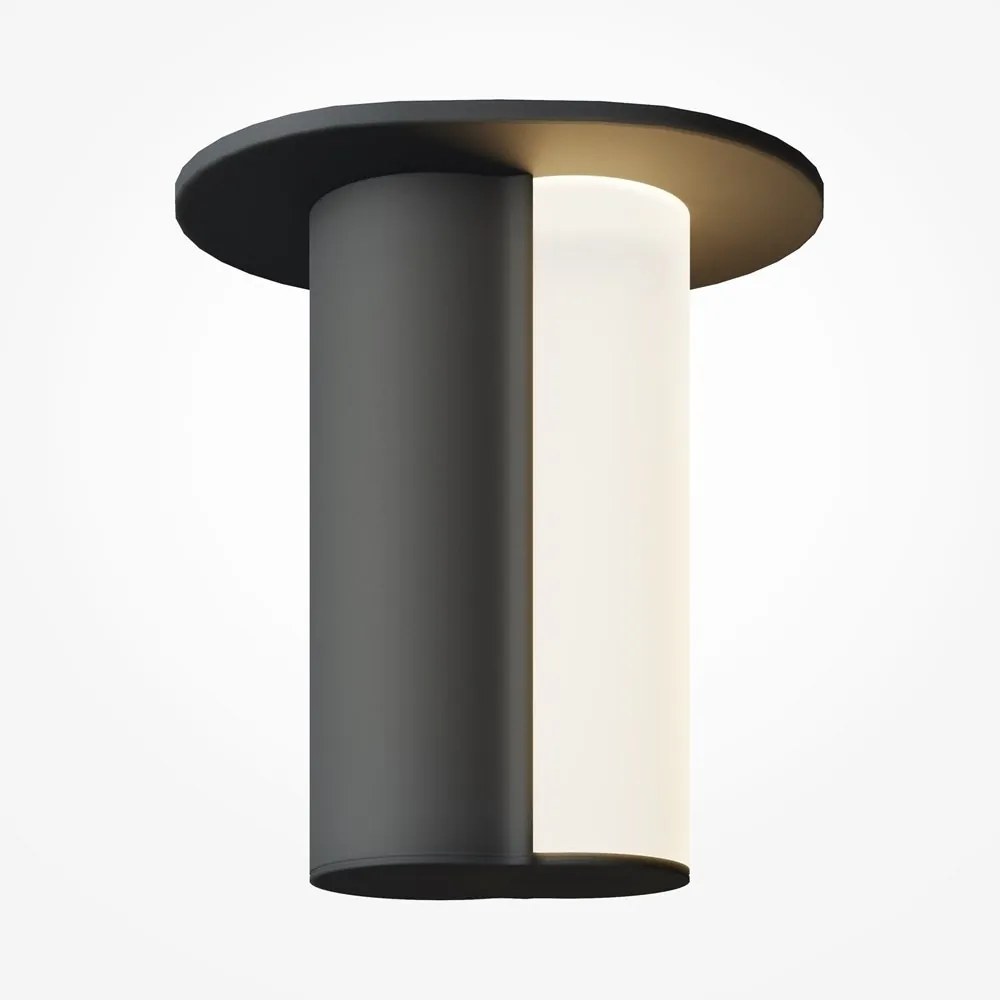 Veioza LED portabila/reincarcabila ASYM negru