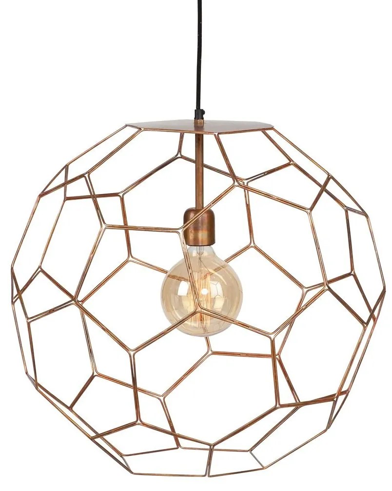 Pendul/ Lustra moderna din metal finisaj cupru MARRAKESH L MARRAKESH/H55/BCO