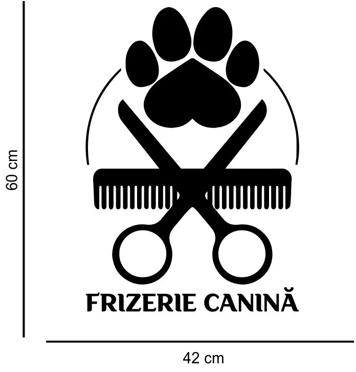 Sticker perete Fizerie Canina 4