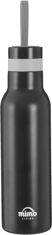 Sticlă termos sport Premier Housewares Mimo, 500 ml, negru