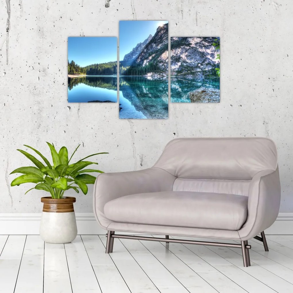 Tablou - Lac montan (90x60 cm)