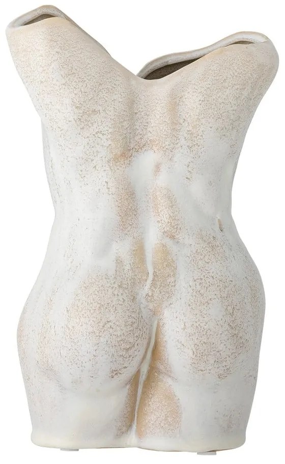 Vază crem din gresie Athena – Bloomingville