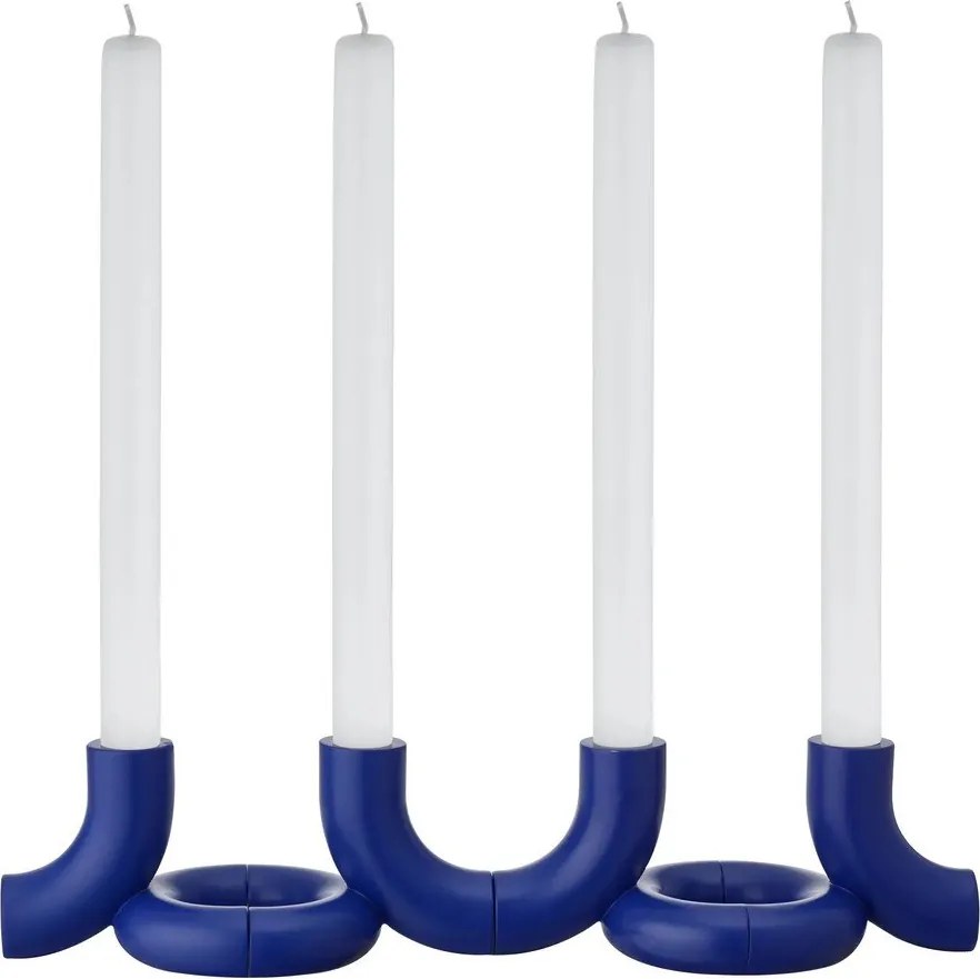 Sfeșnice 2 buc. din polirășină Doodle – Blomus