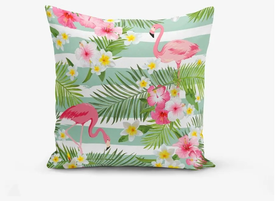 Set 4 fețe de pernă Minimalist Cushion Covers Naturia, 45 x 45 cm