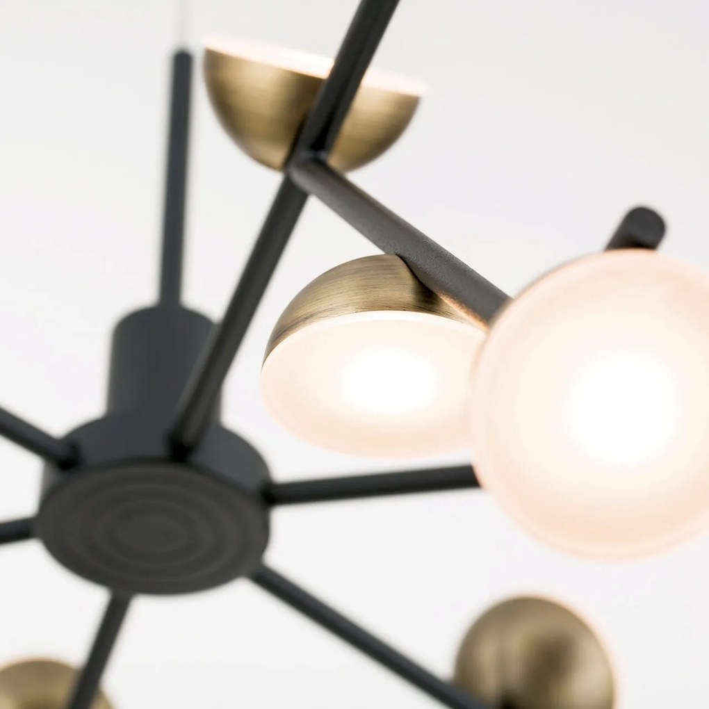 Lustra aplicata moderna cu 24 de surse LED Blossom