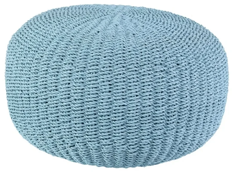 PERNĂ DE PODEA ALBASTRU HANDMADE