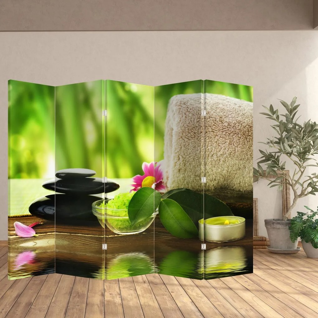 Paravan - Unelte pentru masaj (210x170 cm)