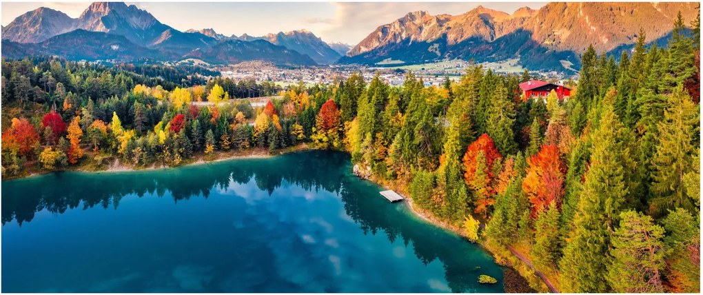 Tablou - Lacul Urisee, Austria (120x50 cm)