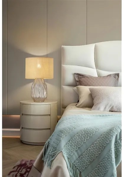 Searchlight EU54636CP - Lampă de masă DIANE 1xE27/40W/230V