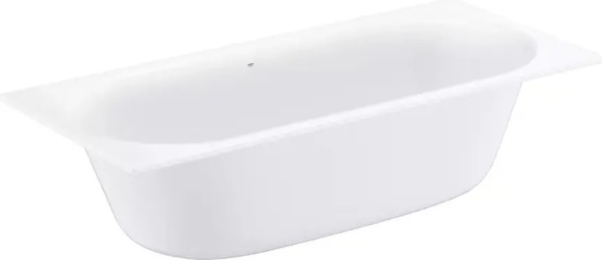 Cada dreptunghiulara Grohe Essence 180x80 cm alb Alpine White