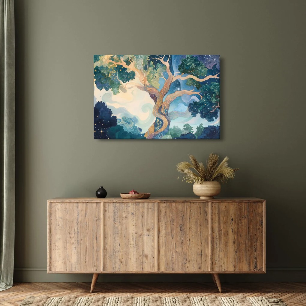 Tablou – Arbore cosmic (90x60 cm)
