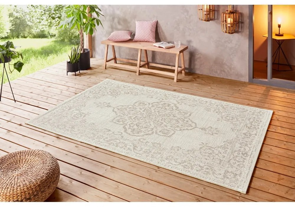 Covor de exterior NORTHRUGS Tilos, 120 x 170 cm, bej