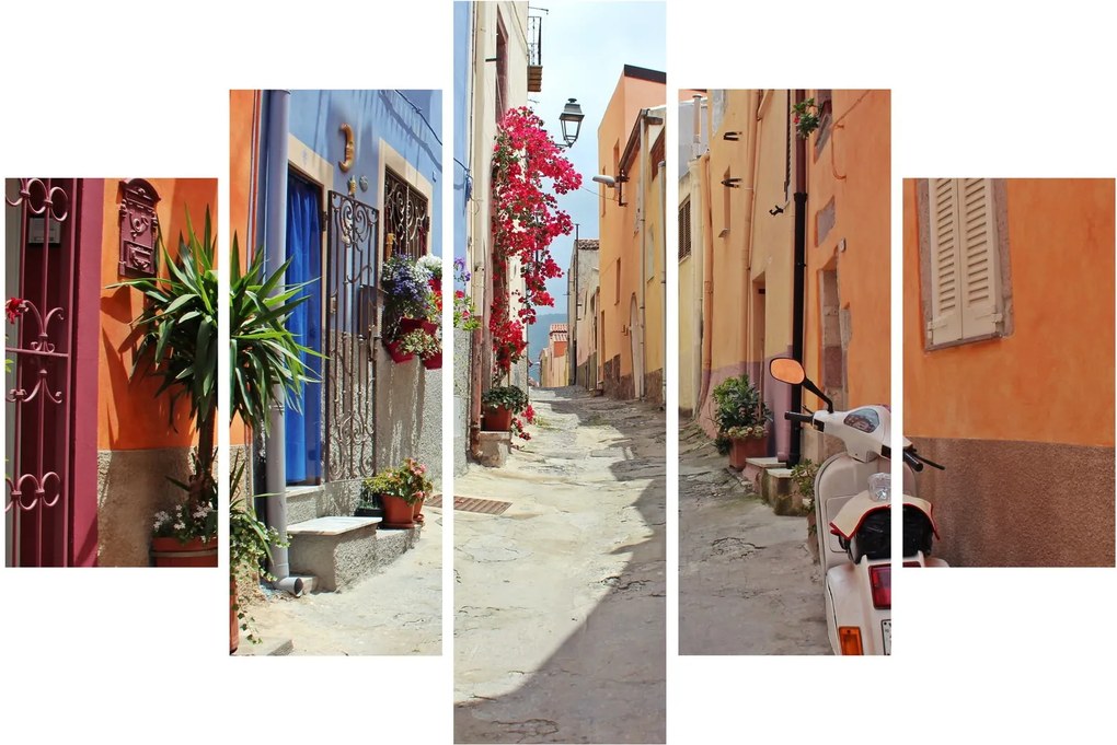 Tablou cu strada din Sardinia (150x105 cm)