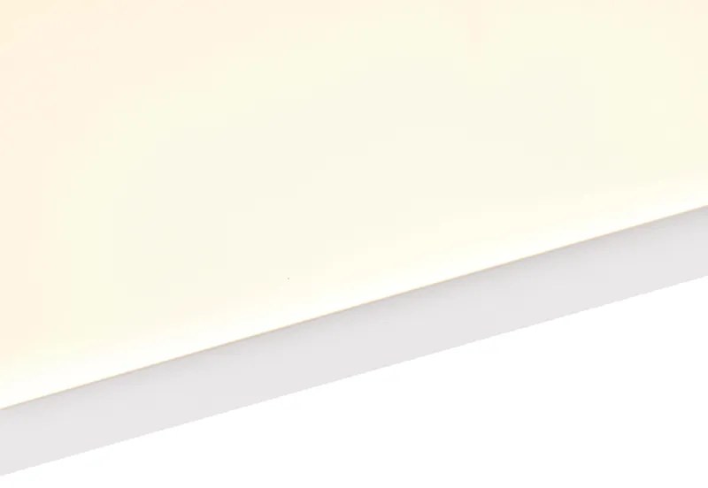 Plafoniera moderna din otel 120 cm cu LED inclus cu dimmer in 4 trepte - Liv