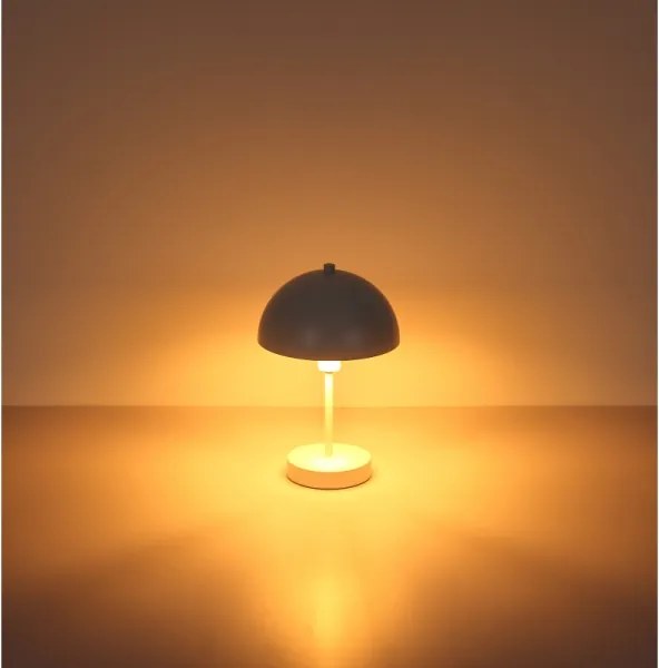 Globo 24009W - Lampă de masă ATOMA I 1xE14/40W/230V albă