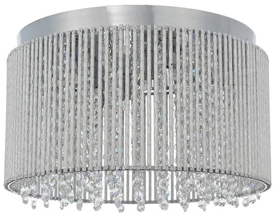 Plafonieră de cristal Endon 81980 GALINA 10xG9/25W/230V crom mat