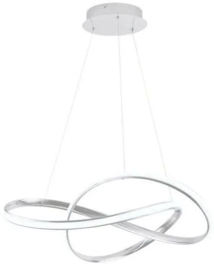 Lustră LED dimabilă pe cablu Brilagi COSMOWAVE LED/70W/230V 3000-6500K alb + telecomandă