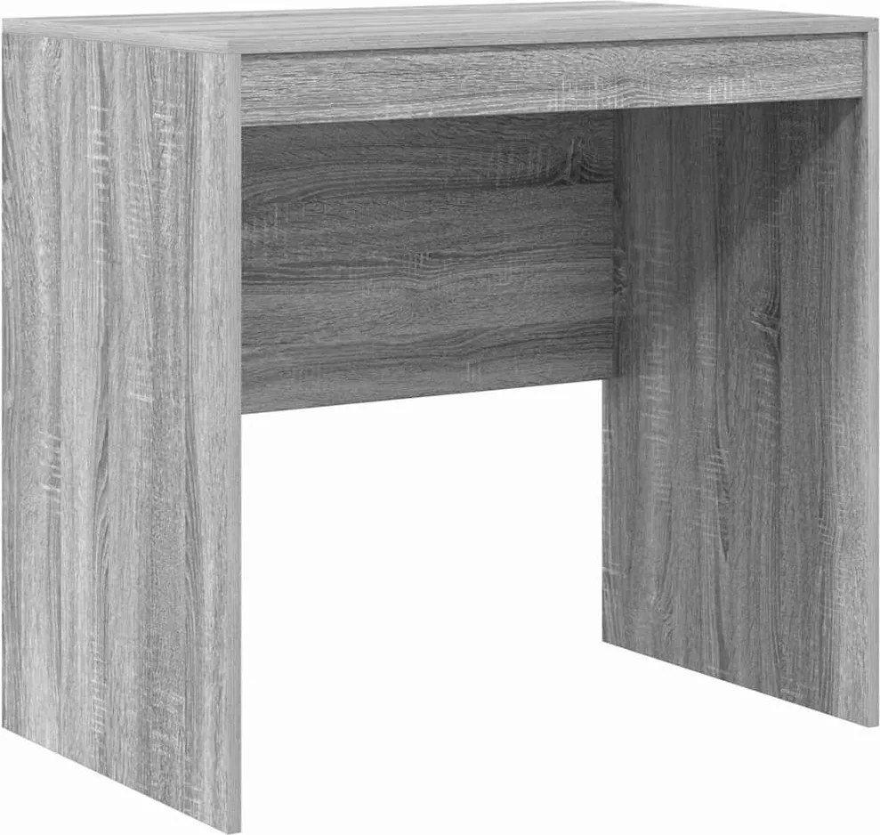 vidaXL Birou Gri Sonoma 80 x 50 x 76 cm