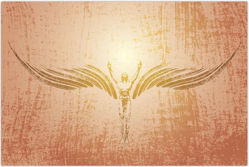 Tablou - Abstracția angelică (90x60 cm)