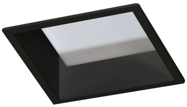 Plafonieră LED încastrată AIDA LED/16W/230V neagră Azzardo AZ4229