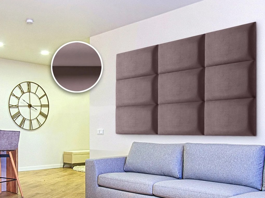 Panou tapițat Soundless 40x30 cm (roz). 1068525