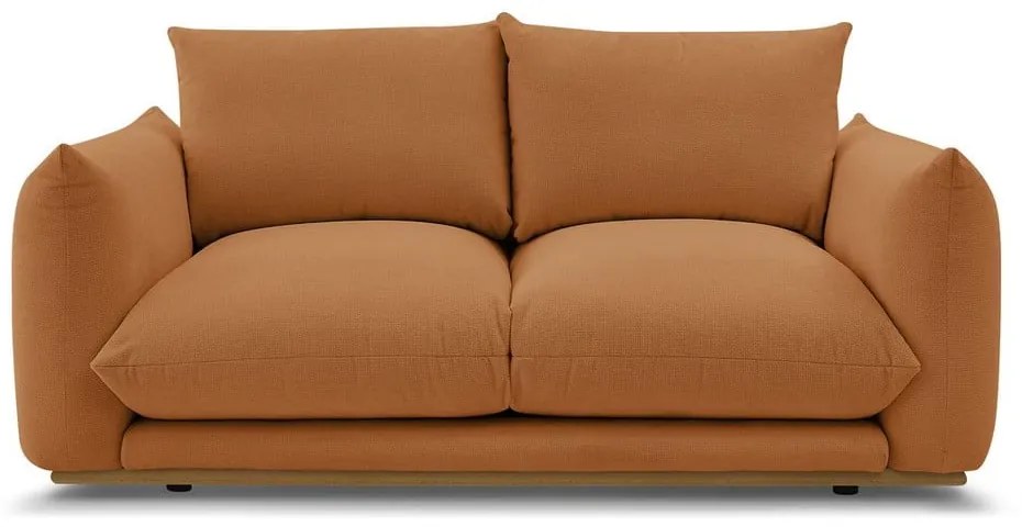 Canapea portocalie 193 cm Ernest – Bobochic Paris