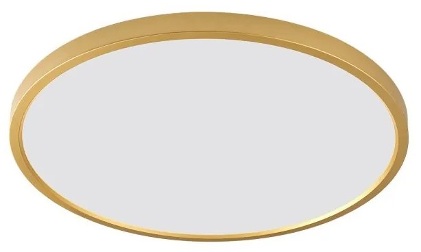 Plafoniera LED moderna design slim CAMI 40cm, auriu