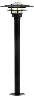 Stalp exterior H-116cm, IP44 Lonstrup 32 negru 71428003NL