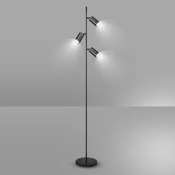 Lampadar Brilagi SELE 3xGU10/30W/230V negru