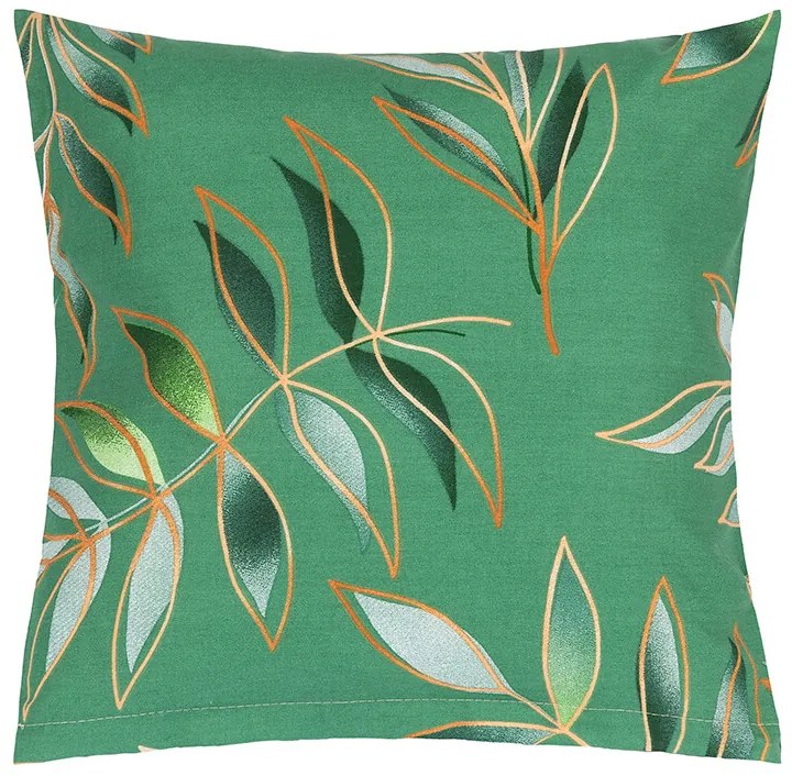 Față de pernă Bellatex Frunză verde , 40 x 40 cm