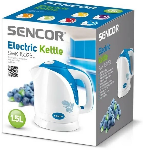 Fierbător Sencor SWK 1502BL, albastru
