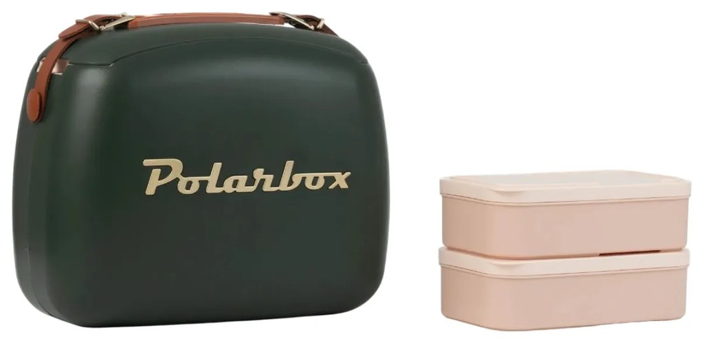 Polarbox Cutie de răcire Classic Gold 6 l, măsline