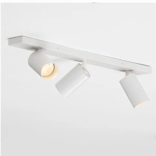 Plafoniera cu 3 spoturi GU10 ZELOS alb