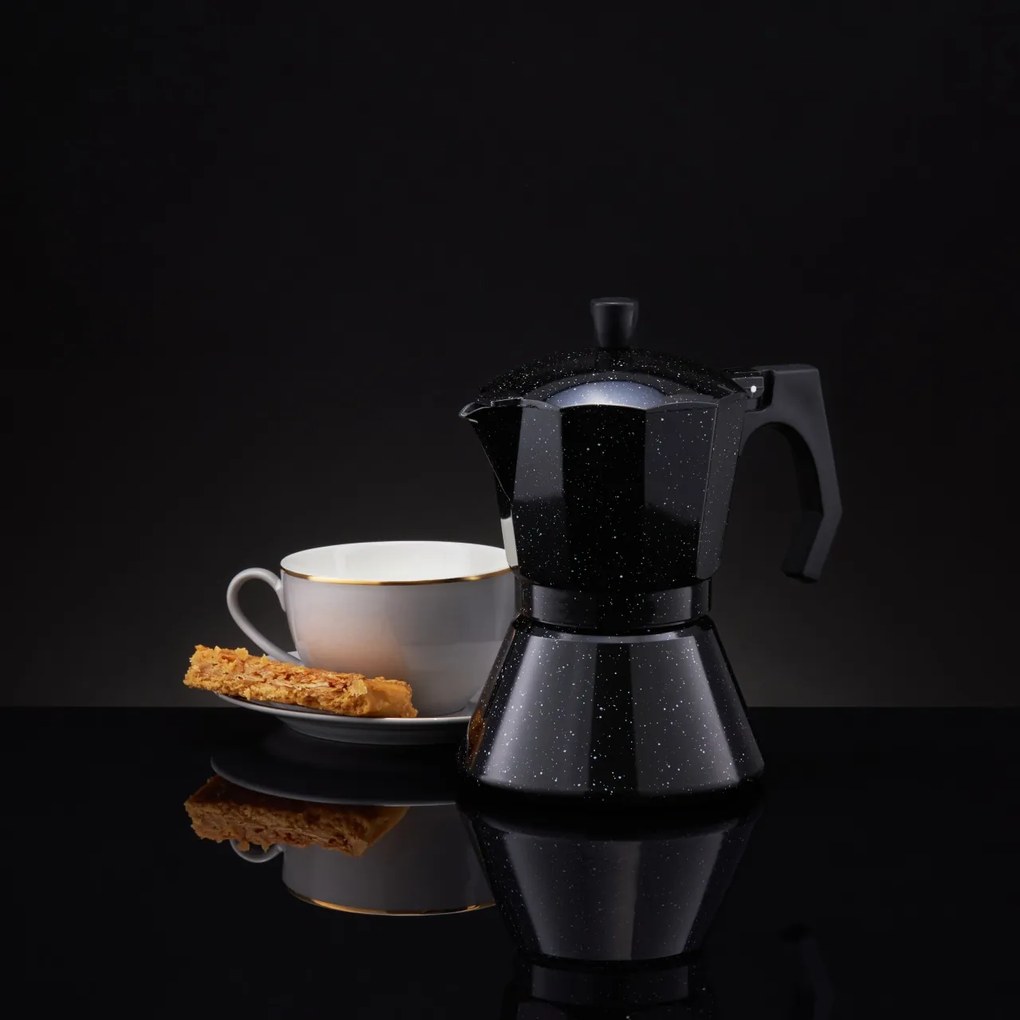 Cafetiera filtru 6 portii, 300ml, negru, Lexi