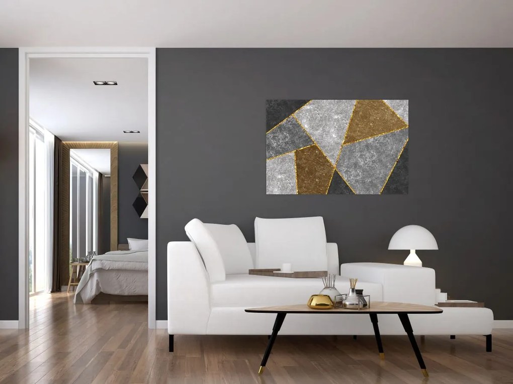 Tablou - Imitarea materialelor (90x60 cm)