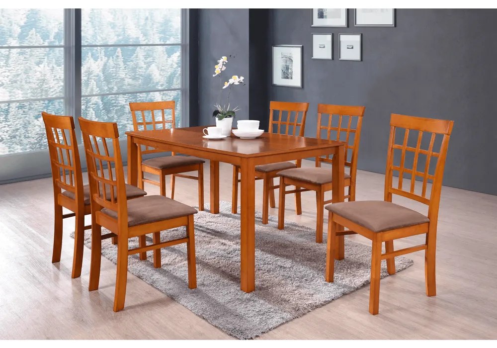 Set dining 1+6, cires, GRID NEW