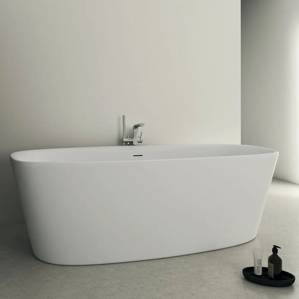 Cada de baie 190x90 cm, freestanding, alba 1900x900 mm