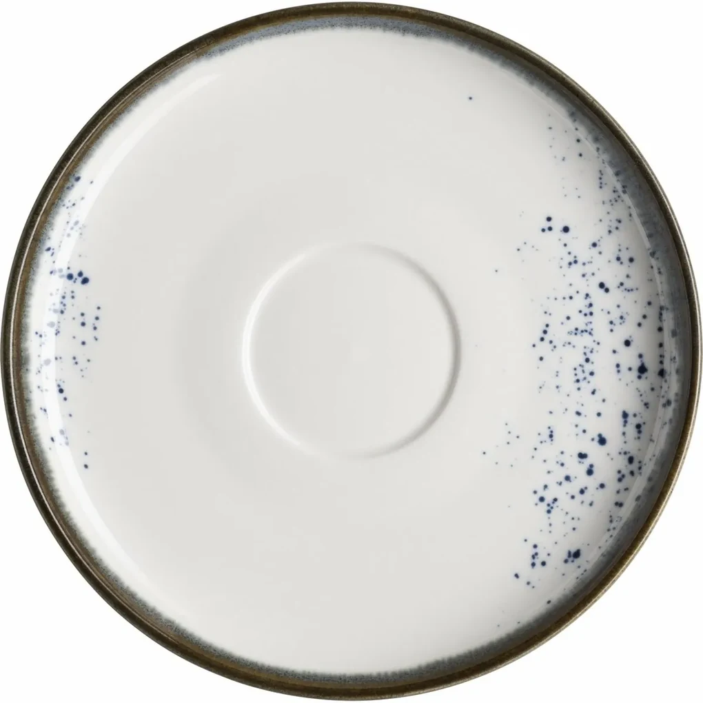 Mäser Subiect pentru cafea Pintar White cu punctealbastre 14 cm, L